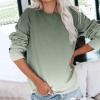 Women's Printed Crew-Neck Sweatshirt view 2