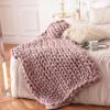 MBROS Chunky-Knit Weighted Blanket view 1