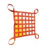 Safety Lifting Net, Flat Nylon Net, Orange, 1.5 x 1.5 m view 1