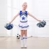 LOLANTA Girls' Cheerleader Costume, Blue, Ages 11–12, 160 view 2