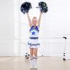 LOLANTA Girls' Cheerleader Costume, Blue, Ages 11–12, 160 view 3