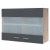 Flex-Well Morena Wall Cabinet, 100 cm, Matte Basalt Gray view 1