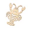NKlaus Brass Lobster Trivet, Nautical, 21 x 14 cm view 1