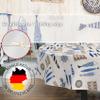 ANRO Wipe-Clean Maritime Oval Tablecloth, 240 x 140 cm, for Garden Tables view 3