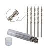 SBTRKT 10-Piece 0.3–4.0 mm HSS Twist Drill Bit Set for Dremel Rotary Tools, Cylindrical Shank, Mini Drill Set (1.1 mm) view 3