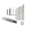SBTRKT 10-Piece 0.3–4.0 mm HSS Twist Drill Bit Set for Dremel Rotary Tools, Cylindrical Shank, Mini Drill Set (1.1 mm) view 4