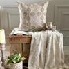 The HomeCentric Jute Curl Beige Decorative Pillow Covers, 2-Pack, 65 x 65 cm view 3