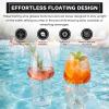 Floating Pool Wine Glasses (18 oz | Set of 8) | Shatterproof Tritan Plastic Stemmed Wine Glasses for Outdoor Use, Dishwasher Safe view 4