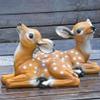 HEITIGN 2-Piece Sika Deer Statues, Outdoor Garden Decor view 4