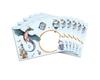 C6 Knight Envelopes for Boys, 15-Pack view 1