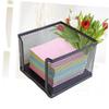 Ciieeo 2-Pack Self-Adhesive Metal Note Pad Holders for Office Desks view 2