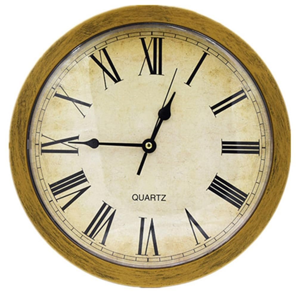 ISTOVO Wall-Mounted Hidden Storage Clock Safe
