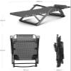 Zero Gravity Lounge Chair, Lightweight Adjustable Folding Chair for Home, Balcony, Beach, and Camping view 4