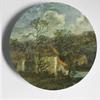 LIGHBIB Decorative Wall Plate, High-Quality Artistic Plate for Home, Living Room, Bar, or Hotel, FT29.7 in (17.5 cm) view 1