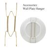 LIGHBIB Decorative Wall Plate, High-Quality Artistic Plate for Home, Living Room, Bar, or Hotel, FT29.7 in (17.5 cm) view 2