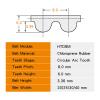 SSIMOO HTD8M Timing Belt, 2392/2400/2440/2480/2488/2504/2520/2536/2560/2584, 8 mm Tooth Pitch, Rubber Machine Belt, 20/25/30/40 mm Width, Kindly (Size: HTD8M2560-320T-2560, Color: 1 pc-30 mm) view 4