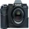 Zakao X-S20 Handmade Genuine Leather Half Camera Case for Fujifilm X-S20, Black view 1