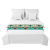 ZFRXIGN Tribal Aztec Turquoise Bed Runner view 2