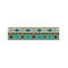 ZFRXIGN Tribal Aztec Turquoise Bed Runner view 4