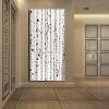 Self-Adhesive White Birch 3D Door Wallpaper, Waterproof Removable Vinyl Sticker, W77 x H200 cm view 4