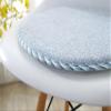 EORNOW Set of 2 Round Non-Slip Bar Stool Cushions, 40 cm, Blue view 4