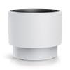 Tymar Flower Pot with Insert, Plastic Planter, White, 30 cm view 1