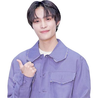 Yangyang (Purple Jacket) Half-Body Buddy Cutout