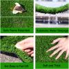 HUHJYUGE Outdoor Artificial Grass Carpet, 1 x 18 m, 25 mm Pile view 4