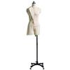 Dress Form for Women, Fully Pin-Able Mannequin with Magnetic Removable Shoulders for Sewing Clothes, Plus-Size Dress Form on Wheels (White) view 1