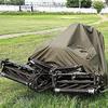 GAOSHI Heavy-Duty Outdoor Riding Lawn Mower Cover, Green, 170 x 61 x 117 cm view 2