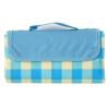 Aoligeinb Outdoor Floral Print Picnic Blanket, Foldable Beach Blanket, Waterproof, Sand-Resistant, Washable, Non-Slip, for Family, Beach, Park, Hiking, Camping, and Yoga view 1