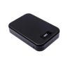 Portable Mini Safe, Waterproof, with Steel Cable, 3-Digit Combination Lock, Black view 1