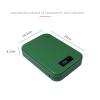 Portable Mini Safe, Waterproof, with Steel Cable, 3-Digit Combination Lock, Black view 3