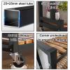 LIGUOYI 2-/3-Tier Plant Stand with Wheels, Metal, 80/100/120 cm view 3