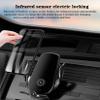 Wireless Car Phone Holder with Intelligent Induction, Motorized Grip, Telescopic Arm and 360° Rotation (B-Black) view 3