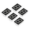PATIKIL LED Display, 5-Pack, Common Cathode, 7-Segment, 1-Digit, 3.3V, 1 in, Green view 1