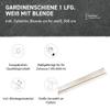 Garesa Single-Track Curtain Track, White, 380 cm view 3