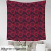 Rustic Country-Style Watercolor Poppy Fabric, Waterproof Outdoor Upholstery Fabric, 920 × 150 cm view 4