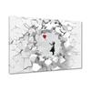 Printed Canvas Painting Wall Art Decor 60 x 40 cm Banksy Girl with a Balloon No. H3624M_WDPC1E view 1
