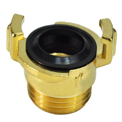 SURE TEC Quick-Connect Couplings with Male Thread (1/4 in, Brass)