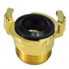 SURE TEC Quick-Connect Couplings with Male Thread (1/4 in, Brass) view 1