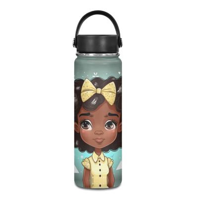 ZOUTAIRONG American Magic Insulated Stainless Steel Water Bottle, 590 ml