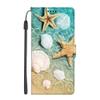 EuoDuo Flip Wallet Case Compatible with Samsung Galaxy A53 5G, PU Leather, Patterned Design, Magnetic Closure, Card Slots, Sea Gift view 1