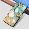 EuoDuo Flip Wallet Case Compatible with Samsung Galaxy A53 5G, PU Leather, Patterned Design, Magnetic Closure, Card Slots, Sea Gift view 2