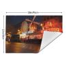 Moulin Rouge Placemats Set of 6, Heat-Resistant Non-Slip Woven PVC Vinyl view 3
