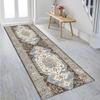 ZDYHMrj Boho Hallway Runner Rug, Washable Non-Slip, 110 x 250 cm view 2
