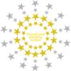 Hocansen 60 g Star Confetti, 6 mm and 10 mm Glitter Stars, Gold and Silver view 3