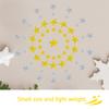 Hocansen 60 g Star Confetti, 6 mm and 10 mm Glitter Stars, Gold and Silver view 4