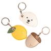 Pokinge 3-Piece Cartoon PU Leather Keychain Set view 4