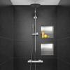 KOLMAN Recessed Shower Niche 30 x 30 x 10 cm, Silver Stainless Steel view 2